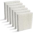 Lemige 6 Pack Humidifier Wicking HFT600 Filters T Compatible with Honeywell Tower Humidifier HEV615 HEV620, Compare to part HFT600T HFT600PDQ