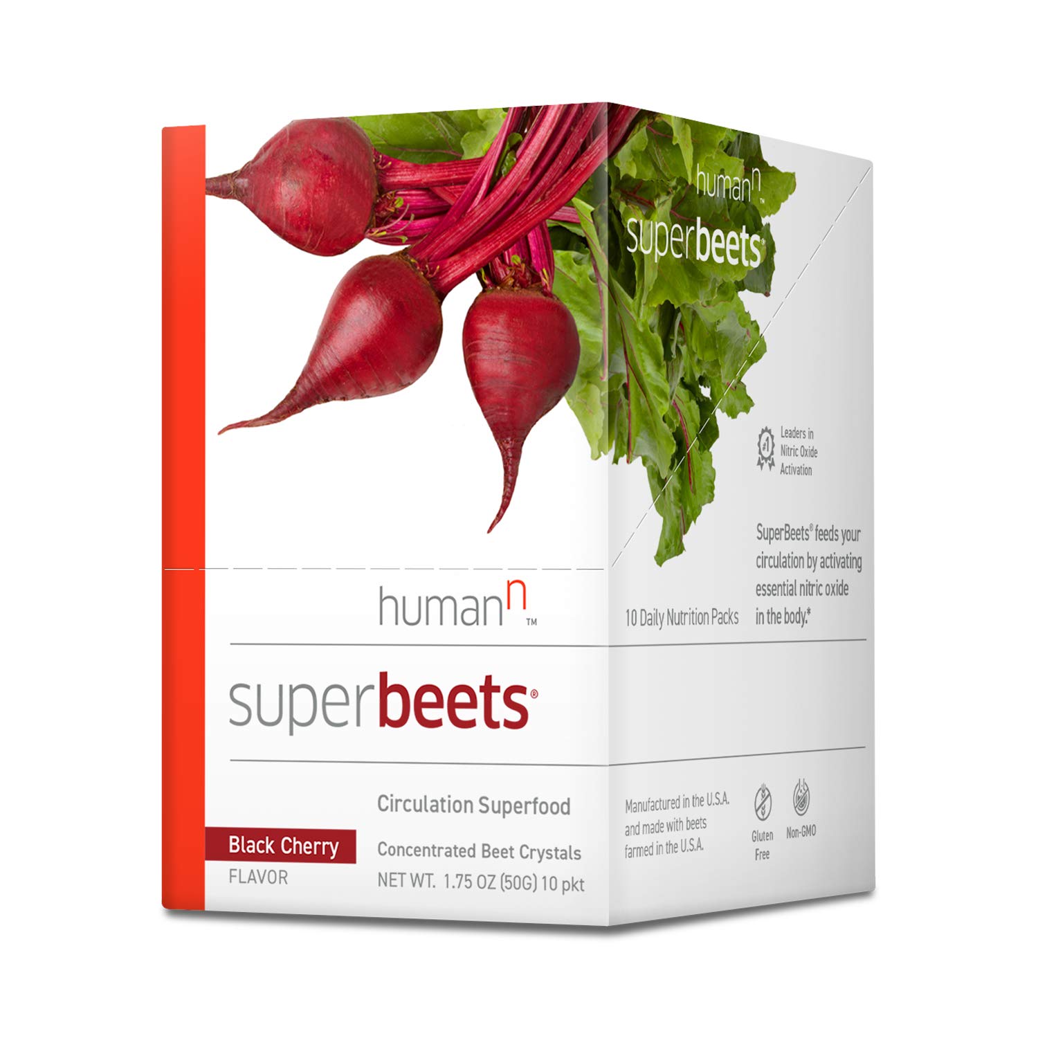 HumanN SuperBeets Circulation Superfood Concentrated Beet Powder Nitric