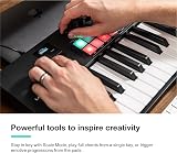 Novation Launchkey 25 MK4 Compact 25 Key USB MIDI Controller with DAW view 6