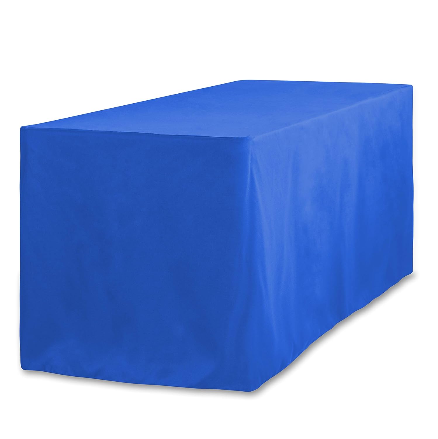 Best 8Ft Folding Table Cover Royal Blue