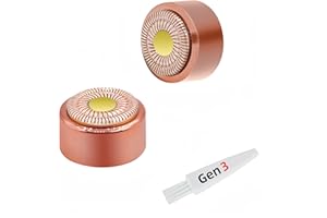 EFSANONY for Flawless Replacement Heads Gen 3 - Finishing Touch Flawless Facial Hair Remover Replacement Blades for Women, Shaver & Razor (2 pack Generation 3)