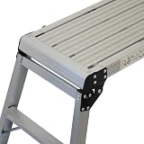 Oypla 150kg Folding Aluminium Work Platform Step Up Bench EN131 view 7