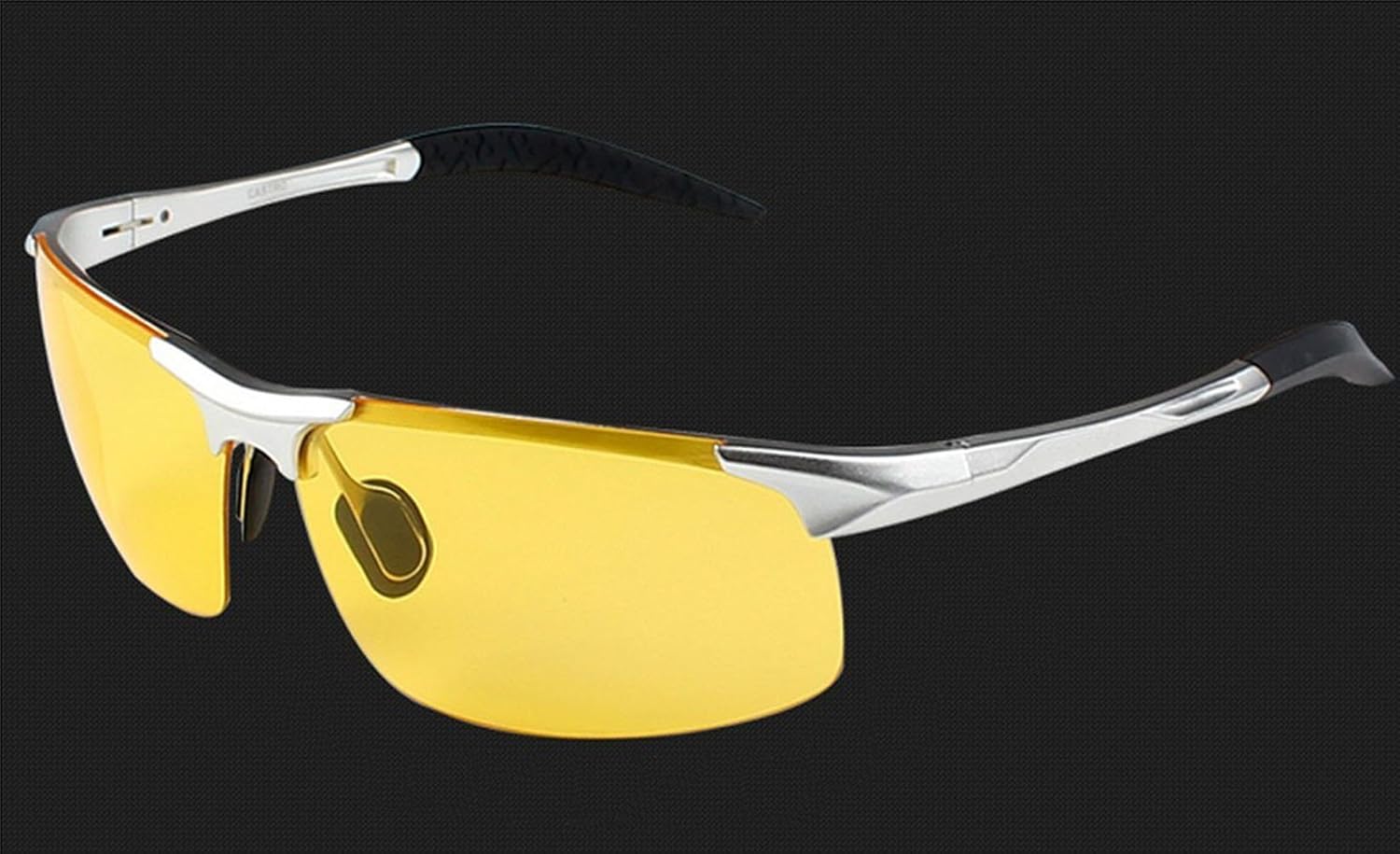 Amazon Com Wfhe Night Driving Glasses Fog Days Clear Line Of Sight Glasses Clothing