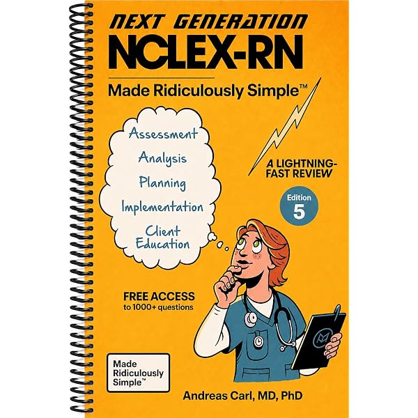 NCLEX-RN Made Ridiculously Simple: Next Generation Color Edition