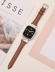 Minyee Leather Bands Compatible with Apple Watch