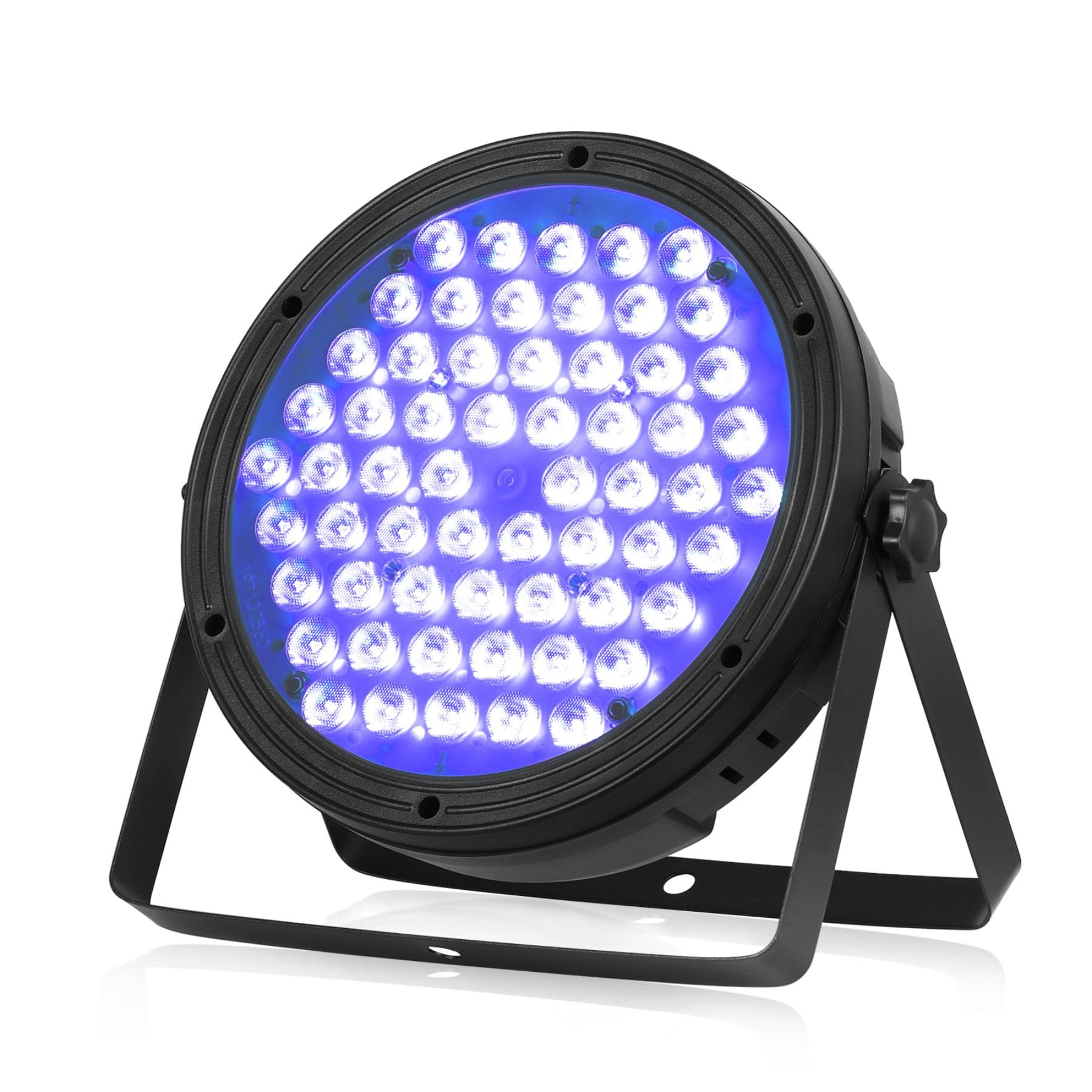 BETOPPER LED PAR Stage Lights 120W, 60x2W RGBW 4-in-1 DJ Uplights, CRI>90, DMX512 4/8CH, Sound Activated, Auto & Master-Slave, for Wedding Church Party Bar Show