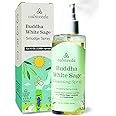 Buddha White Sage Spray Protection - Smudge Spray with Water Blessed by Buddhist Monks (1200+ Sprays) | Sage Spray for Cleansing Negative Energy and Protection | Salvia Blanca Para Limpiar (5.6 OZ)