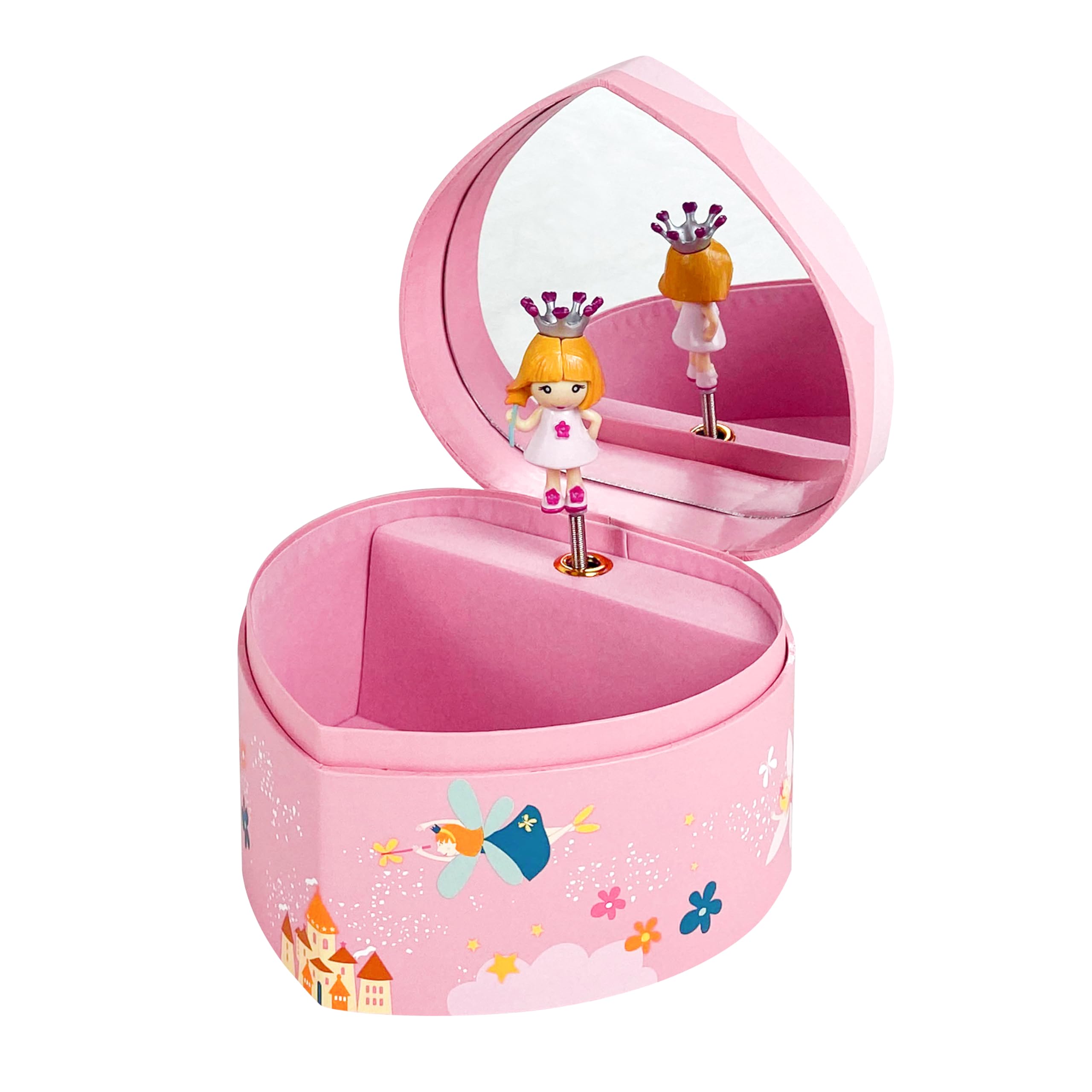 Trousselier Heart with Music Princess Figure (Large)