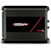 SounDigital EVOX2 800.4-4 Ohm 4-Channel 800W RMS Bridged Power Car Amplifier