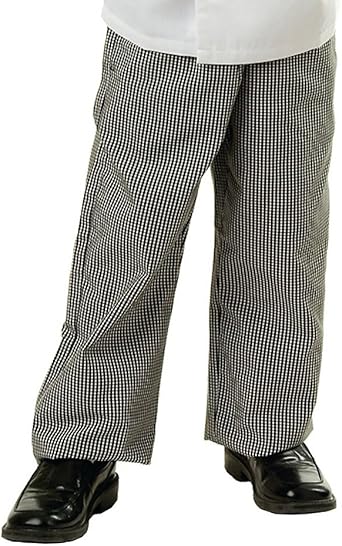 checkered baggy pants