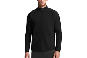 Zengjo Men's Track Jackets Full Zip Running Athletic Workout Lightweight Windproof Jacket with Zipper Pockets Quick Dry