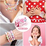 Amteker Bracelet Making Kit for Girls 550 Beads Unicorn Jewellery Craft Kit 24 view 7