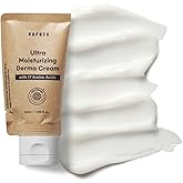 varuza Ultra Moisturizing Derma Face Cream - Deep Hydrating Facial Moisturizer - EWG, Vegan Certified Oil Free Korean Skin Care 1.69 fl oz