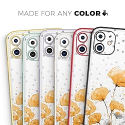 Design Skinz Karamfila Yellow & Gray Floral V1