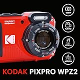 KODAK Water Camera Red Waterproof 15m 4X Optical Zoom 1080P Video view 2