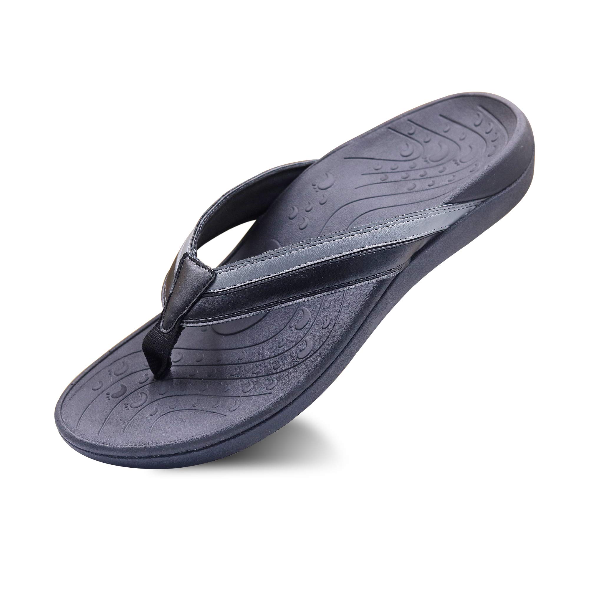 flip flops for wide flat feet