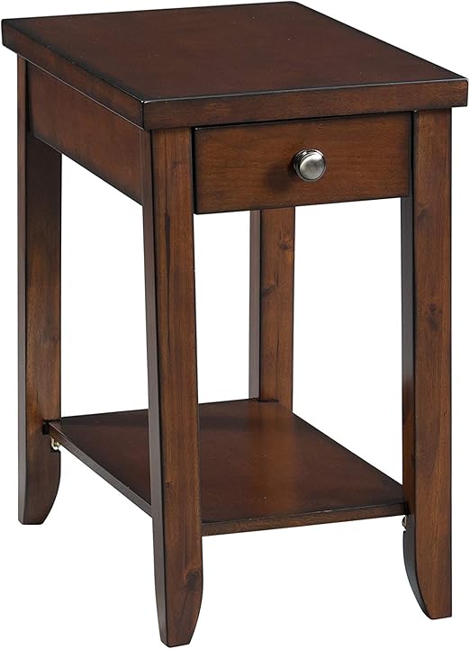 dark wood lamp tables