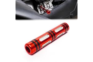 BAKAFOH Aluminum Forward/Reverse Gear Shift Lever Shifter Lever Knob Cover w/Anti-Slip Rubber Rings for Can Am Ryker 600 900 Ace Rally Edition Sport 2019+ Shift Accessories (Red Style)