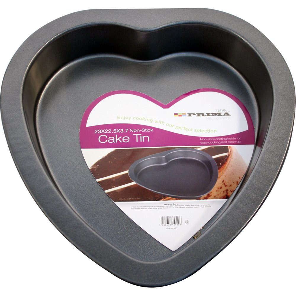 Prima Small Heart Shape Cake Pan 23x22.5x3.7cm