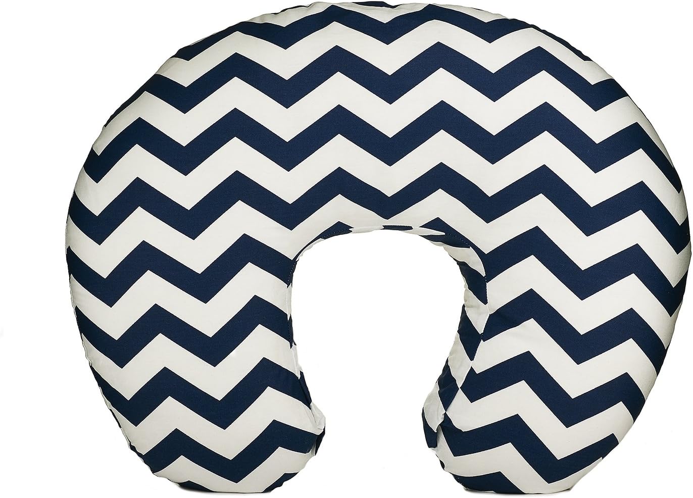 Org Store Premium Nursing Pillow Cover | Slipcover for Breastfeeding Pillows | Chevron Patterned (Navy)
