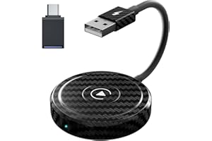 2023 CarPlay Wireless Adapter for iPhone,CarPlay Dongle for OEM Wired CarPlay Cars, Convert Wired to Wireless CarPlay, Suppor