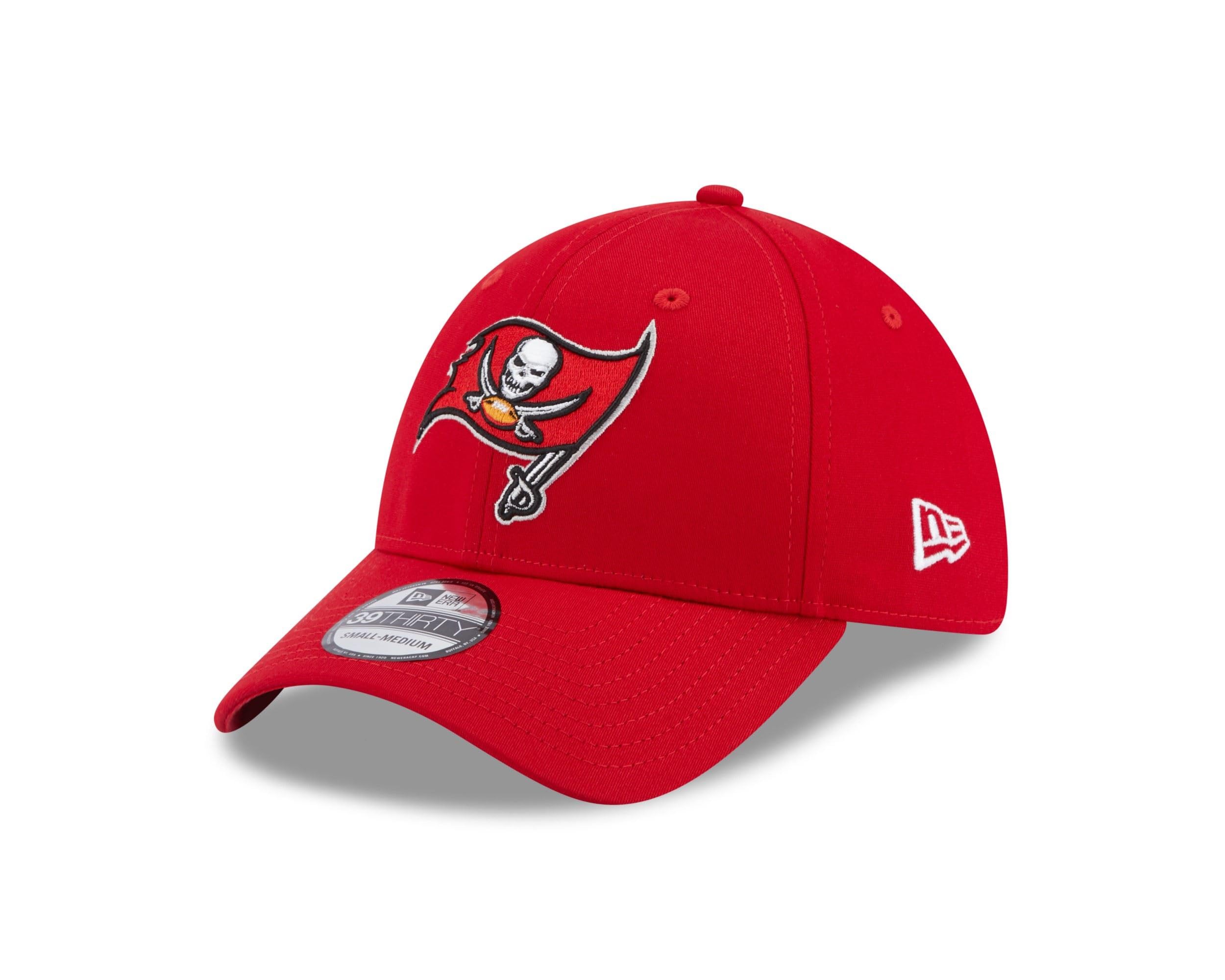 New Era Tampa Bay Buccaneers NFL Comfort Scarlet 39Thirty Stretch Cap - S-M (6 3/8-7 1/4)