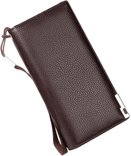 Amazon 長財布 メンズ 二つ折り財布 本革 大容量 人気 ボックス型小銭入れ 薄い ブラック 多機能 ラウンドファスナーdsguan Dsguan 財布