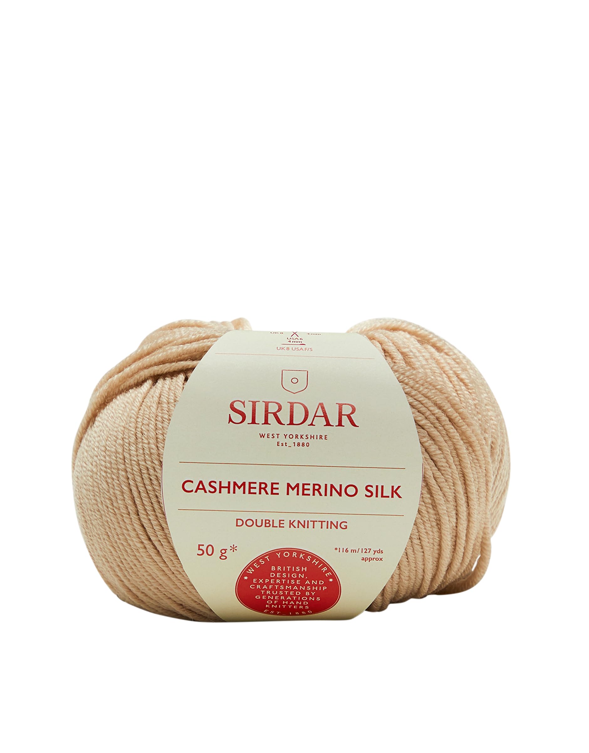 Sirdar Cashmere Merino Silk DK Double Knitting, Sand Stone (422), 50g