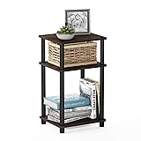 Furinno Just 3-Tier Turn-N-Tube End Table / Side