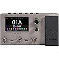 FLAMMA FX150 Multi Effects Processor Electric Guitar Pedal with Amp Modelling Cabinet Simulation Global EQ Touchscreen 160 Built-in Effects 180 Editable User Effects Slots Looper Main I/O Ports