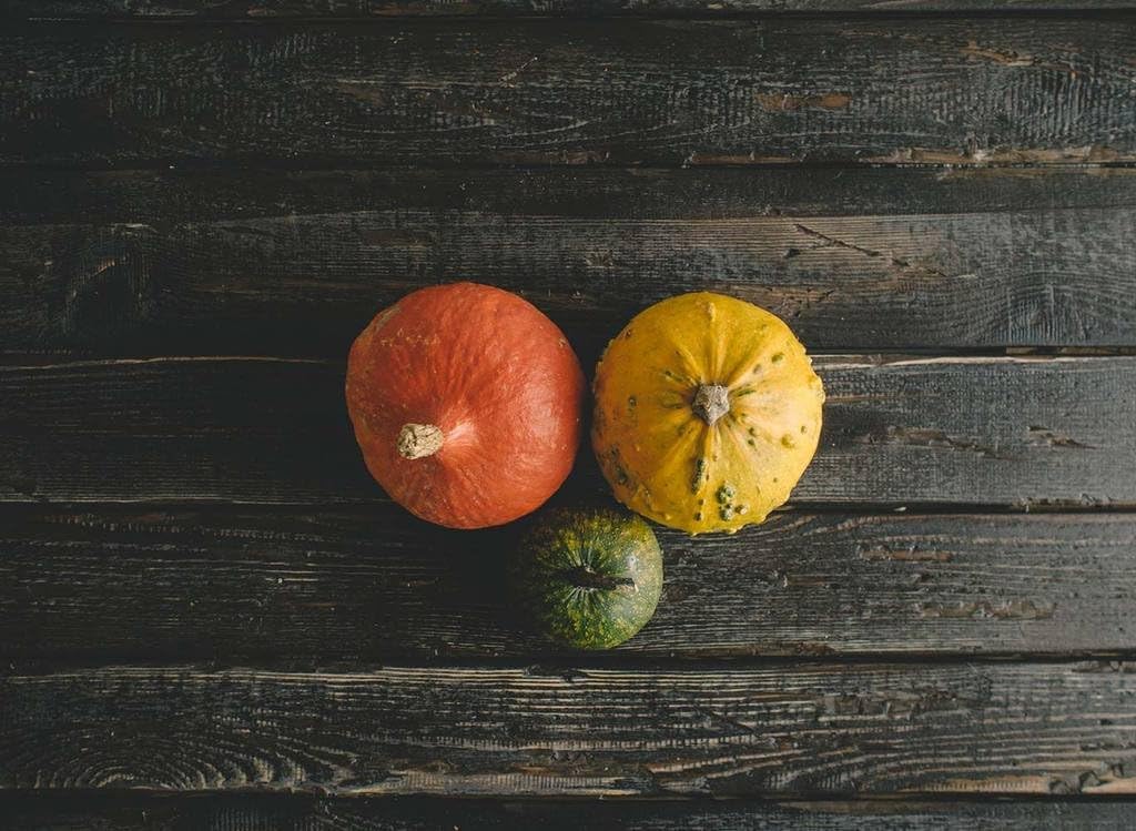 PigBangbang,20.6 X 15.1'' Premium Basswood Bright Colorful Art Pictures Jigsaw Puzzles Cartoon 500 Piece Home Decoration-Food Fall Wood Pumpkins