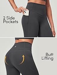 IUGA Women's Ink Gray X-Large Modern High Waist
