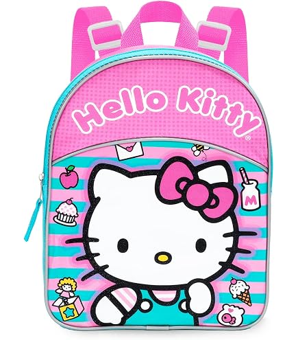 RALME Hello Kitty Mini Backpack for Girls & Toddlers - 12 Inch, Pink