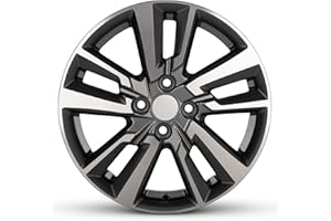 ROAD READY WHEELS For 20-22 Nissan Versa 16 Inch Machined Aluminum Rim - OE Direct Replacement - Road Ready Car Wheel