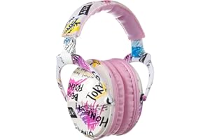 PROTEAR Kids Ear Protection Safety Ear Muffs, NRR 25dB Noise Reduction Children Earmuffs, Hearing Protectors for Sleeping, St