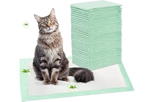 OYY 2024 New 30PCS Generic Refills for Tidy Cats Breeze Litter System, Fresh Scented Cat Liner Pads for Litter Box, Upgraded Super Absorbent Cat Pee Pads, 16.9"x11.4"