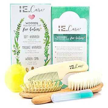 baby hair brush and comb