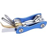 Diving Repair Multi Tool for BCD Cylinder Maintenance, Foldable Compact | Folding Pocket Design, Glove-Friendly Grip, 420 Stainless Steel, Regulator Adjustment, Underwater Emergency Repairs