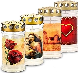 Memoriam Aeterna Gabkerzen Deckel und Motiv (Motiv: Mix (20 Stück))