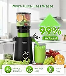 ECOSELF Juicer Machines with Wide Mouth & Large