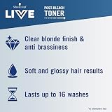 LIVE Schwarzkopf Ice White Post-Bleach Toner 60ml 60ml 60ml view 3