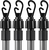 Vivo Technologies 2.2m Telescopic Washing Line Prop Pole Set of 4