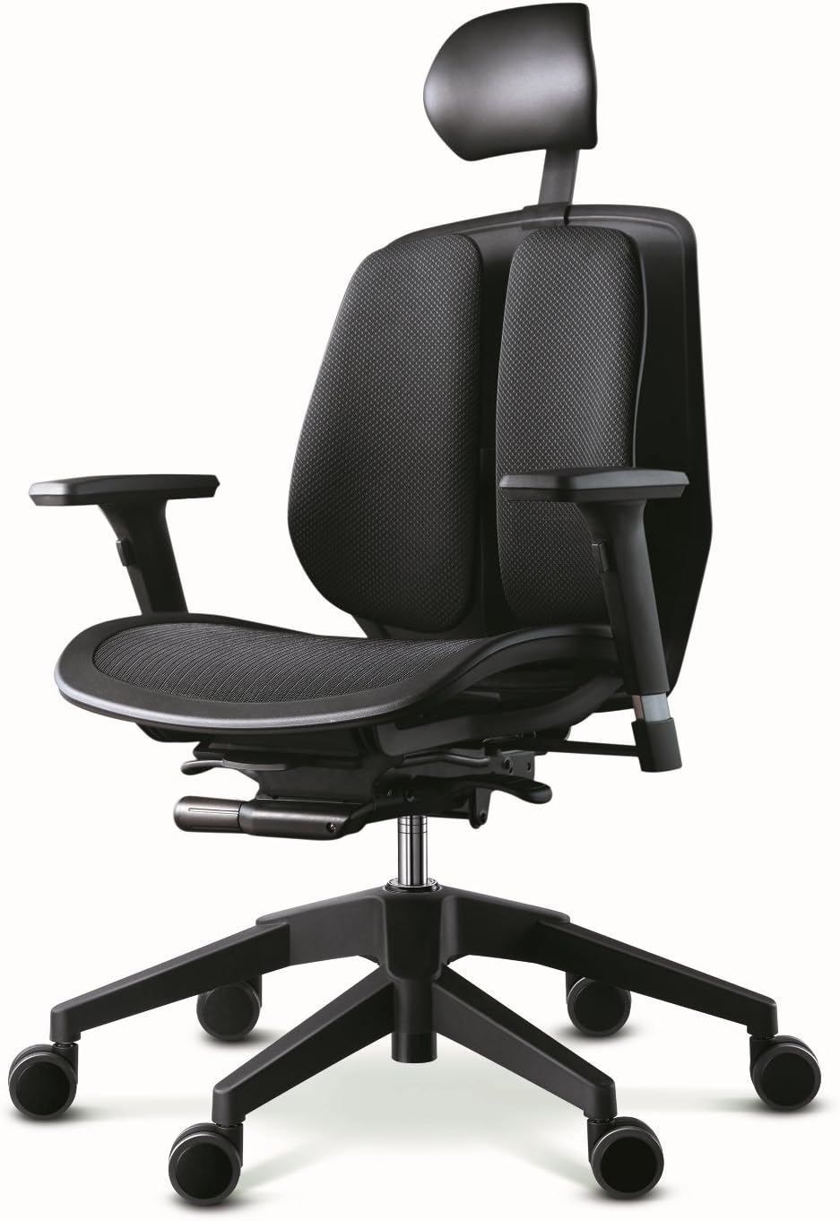 Alpha Executive Mesh Seat Office Chair Color: Black