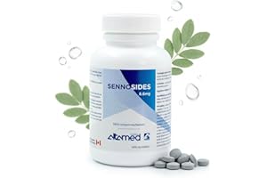 Altamed Sennosides Coated Grey Tablets Natural Senna Supplement for Adults Supporting Occasional Regularity and Gentle Relief