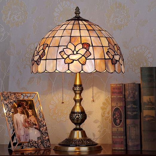 Lampada Stile Tiffanylampada Da Tavolo Di Shelllampade Da