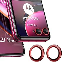 Zeking Kameraobjektivschutz Für Motorola Razr 60 / Razr 2025 – 2er Set Mit Metallring & 9H Hartglas
