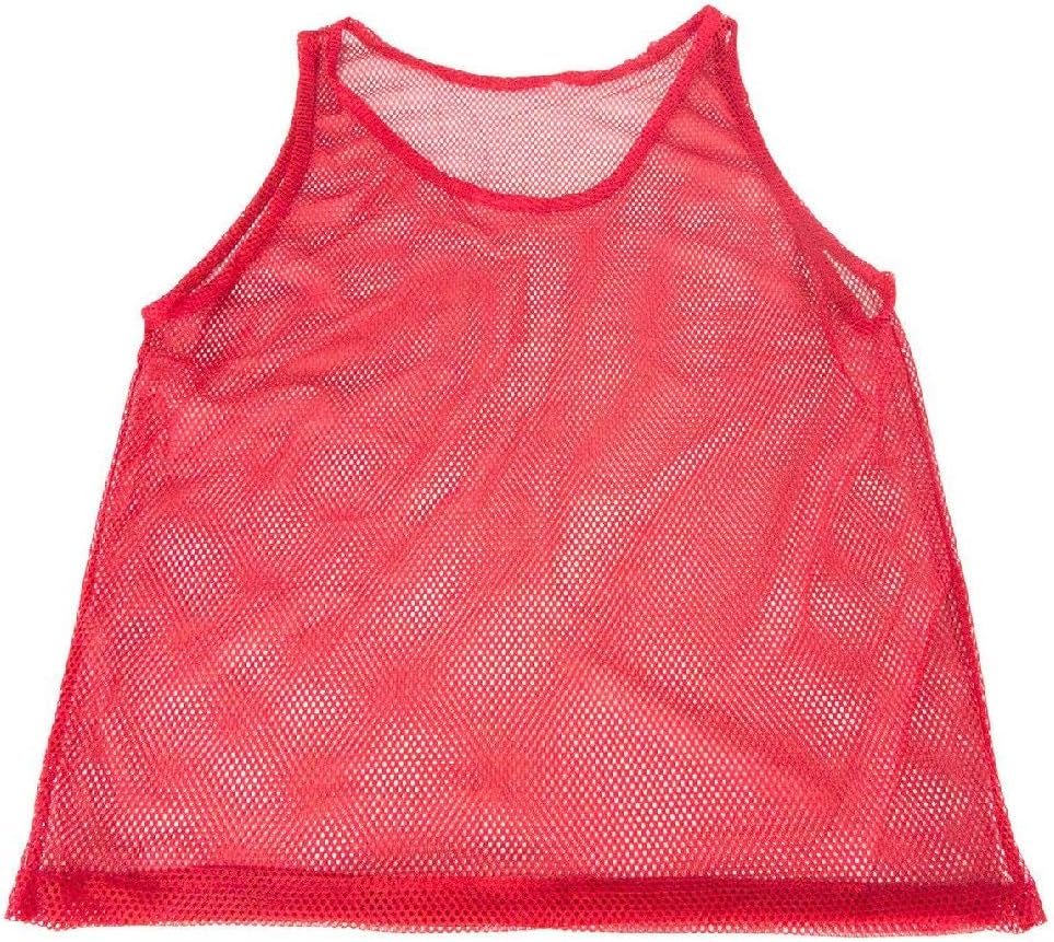 Ick Home Pinnies Youth Practice Team Jerseys Mesh Scrimmage Training Vest Red Blue