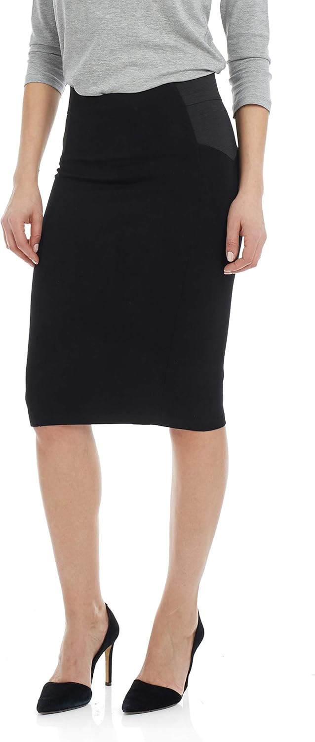 ESTEEZ Womens Ponte Stretch Below Knee Length – Office Pencil Skirt - Charlotte at  Women’s Clothing store