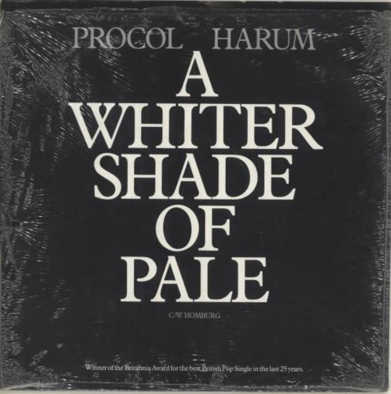 Procol Harum A Whiter Shade Of Pale En Français A Whiter Shade Of Pale / Conquistador - Procol Harum 12": Procol Harum