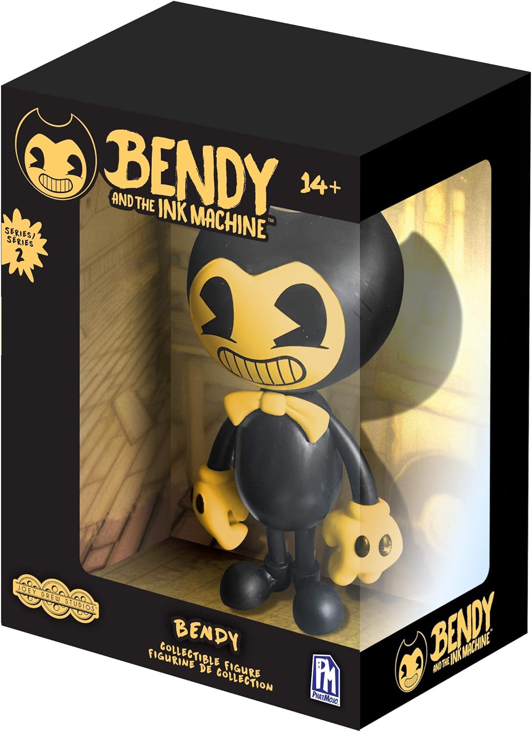 bendy hello neighbor on Amazon Com Bendy Vinyl Yellow Edition Online Exclusive Toys Games